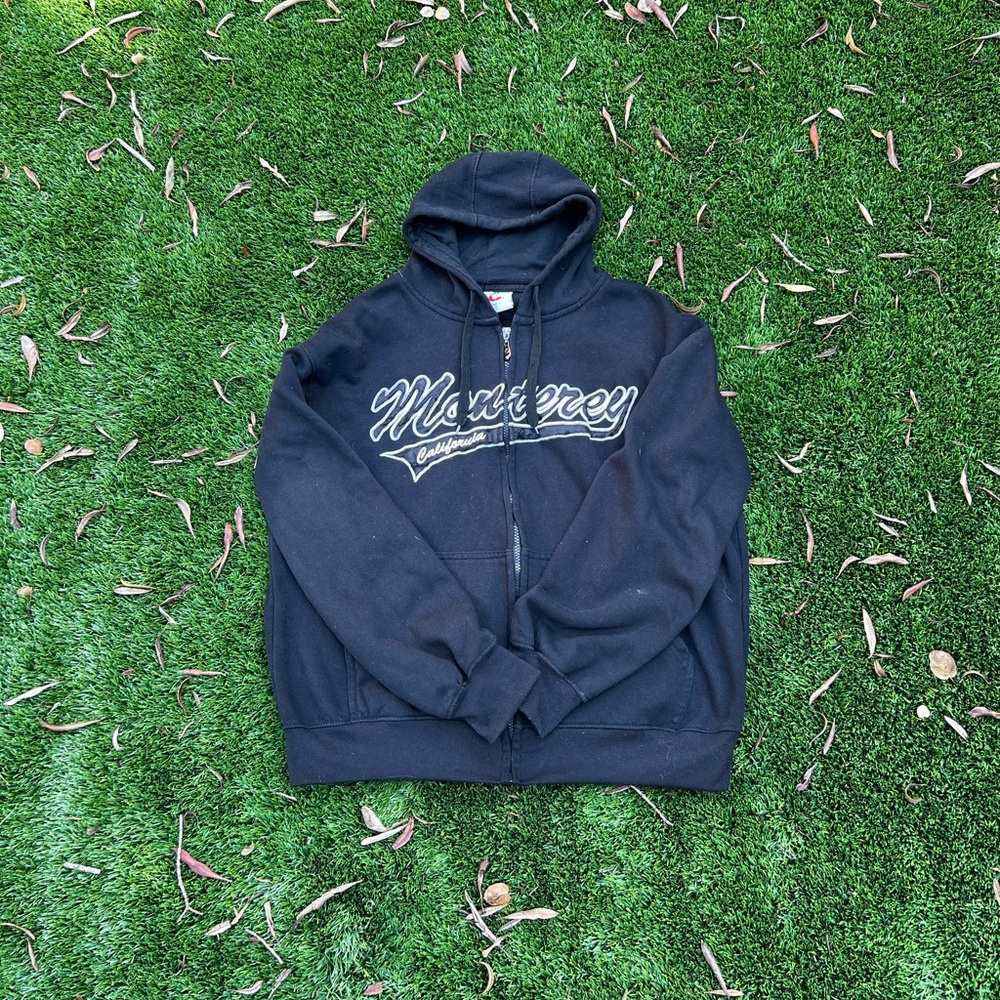 Monterey California Zip Up Hoodie